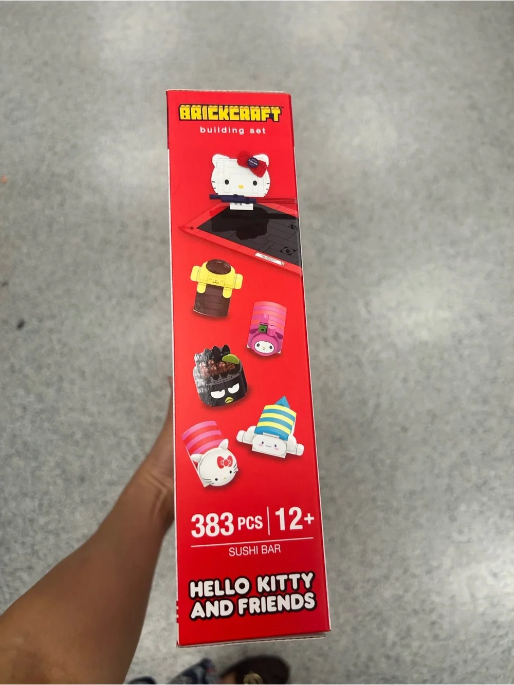 Licensed Hello Kitty and Friends Sushi Bar Building Set 383pcs
